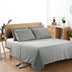 Four-piece Set Of Plain Bedclothes Sheets And Bedding - Minihomy