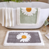 Toilet Door Mat Entrance Door Absorbent Mat Anti-slip Door Mat