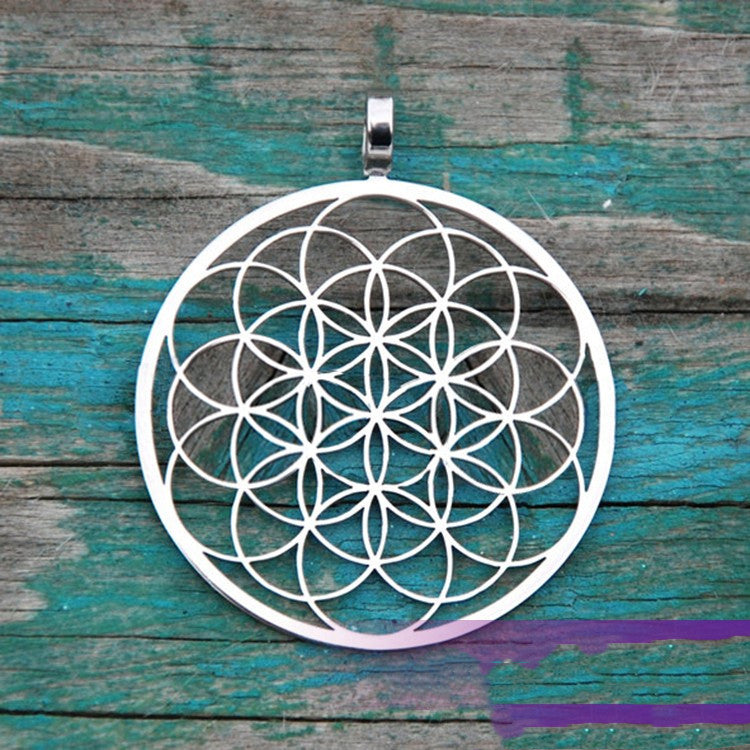 Sacred Geometry Energy Pendant Flower Of Life