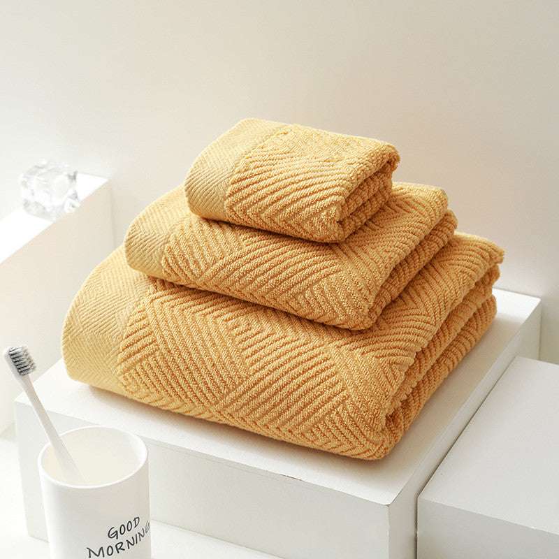 Bath Towel Three-piece Gift Box - Minihomy