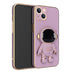 Self-contained Lens Film Mobile Phone Case Electroplating Bracket Protective Cover - Minihomy