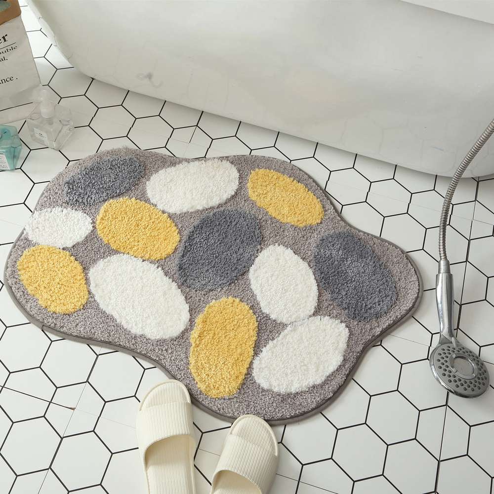 Funny Egg Entrance Carpet Hallway Bathroom Rug - Minihomy