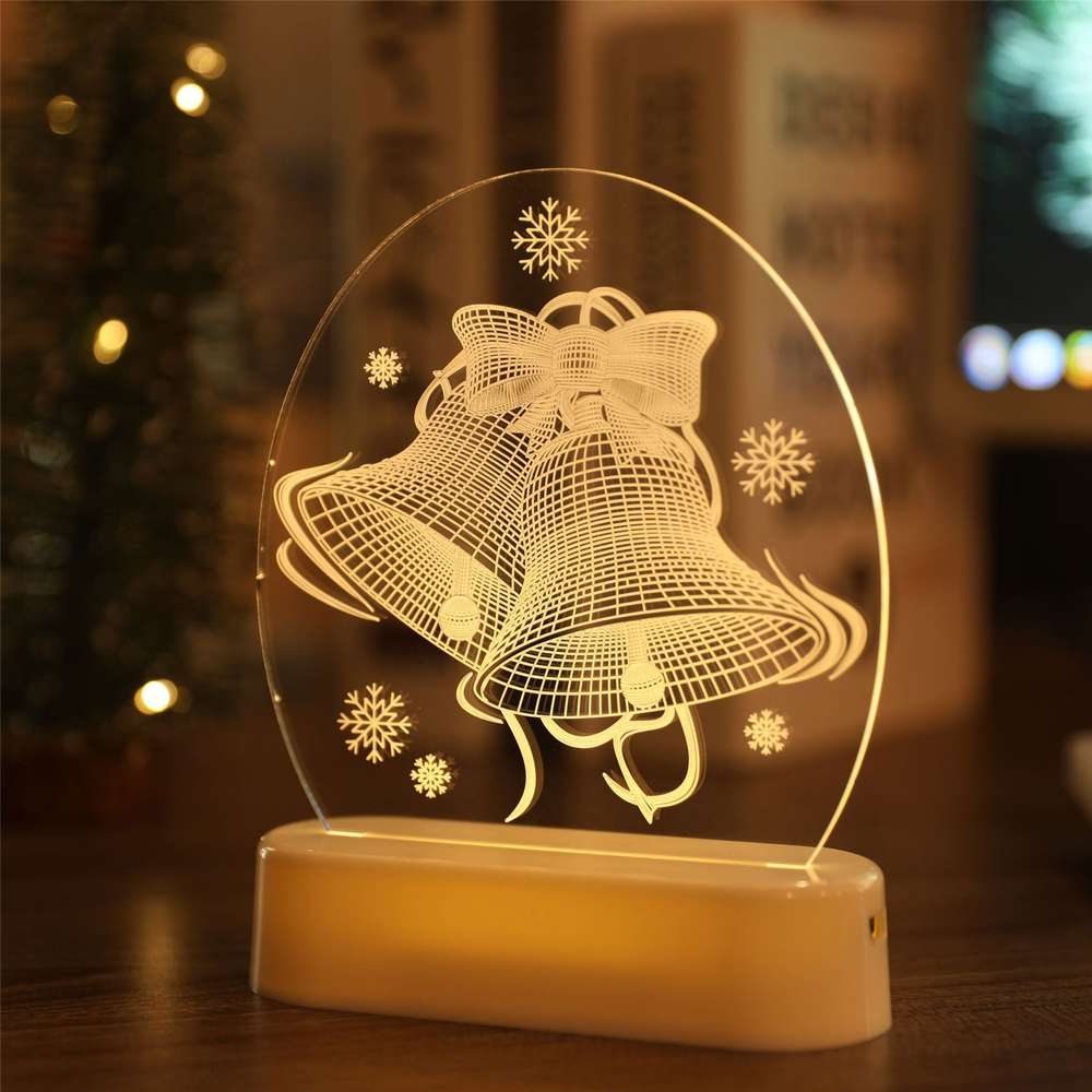 Christmas Bedside Night Light - Minihomy