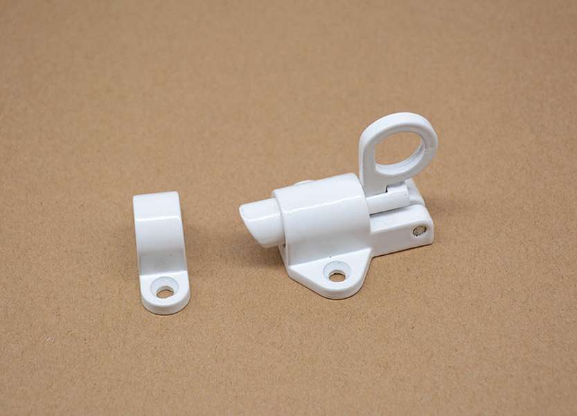 Aluminum Alloy Automatic Spring Latch Solid Door And Window Latch Door Bolt - Minihomy