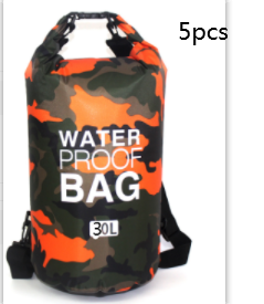 Outdoor Waterproof Bag Camouflage Polyester Double Shoulder Portable Beach Backpack - Minihomy