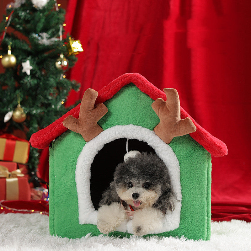 Küçük Kedi Köpek Teddy Evi Yuvası