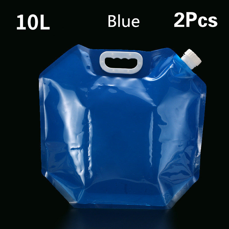 PVC Outdoor Camping Hiking Foldable Portable Water Bags Container - Minihomy