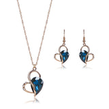 Two-piece Set Of Jewelry Necklace and Earring