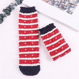 Cute Santa Claus Christmas Socks for Holiday Fun