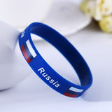 Qatar World Cup Football Silicone Bracelet Sports Wristband