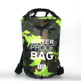 Outdoor Waterproof Bag Camouflage Polyester Double Shoulder Portable Beach Backpack - Minihomy