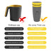 No Cover Twist Cup Travel Portable Cup Double Insulation Tumbler Straw Sippy Water Bottles - Minihomy