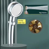 Modern Minimalist Supercharged Small Waist Small Fan Shower Nozzle