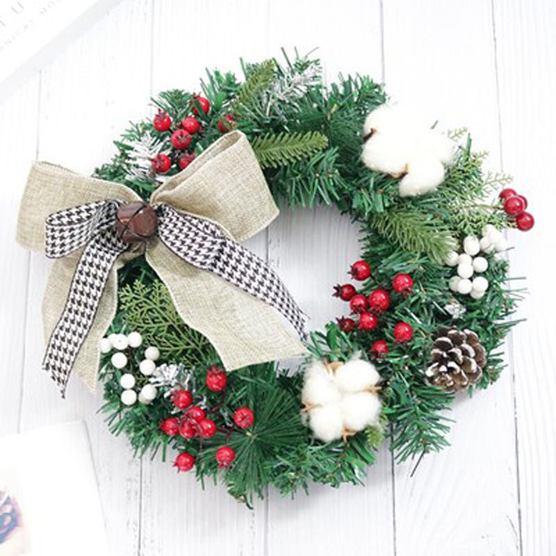 Artificial Garland Wreaths For Car Home Window Wall Decoration - Minihomy