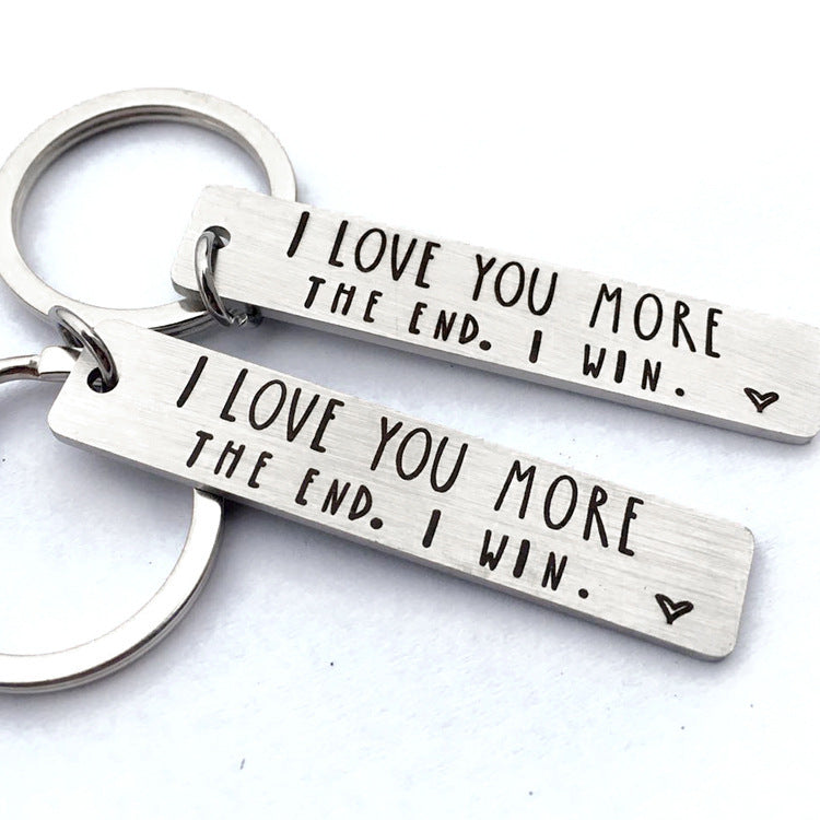 Stainless Steel Keychain - Valentine's Day Gift