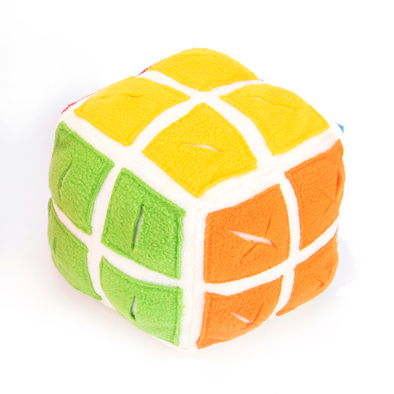 Pet Rubik's Cube Sniffing Toy Difficult Cat Dog Puzzle Hidden Food Cube Ball