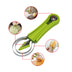 Three-in-one Stainless Steel Multi-purpose Fruit Ball Excavator Spoon Portable Digging Kitchen Tool Summer Party