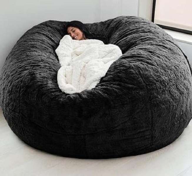 Lazy Sofa Bean Bag Chair Foam Furniture Bean Bag - Minihomy