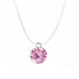 Multi-claw Diamond Zircon Pendant Necklace - Minihomy