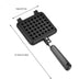 Non-Stick Waffles Maker Machine Kitchen Waffle Baking Mold Gas Pan Bubble Egg Cake Oven Breakfast Machine Cake Maker - Minihomy