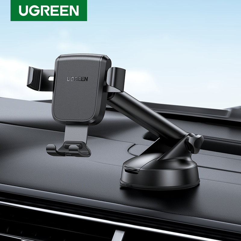 UGREEN Car Phone Holder No Magnetic Gravity Stand in the Car Suction Cup Support Holder for Mobile Phone Xiaomi iPhone 13 12