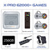 Game Console X Pro for PSP/PS1/SNES/N64/DC - 4K HD TV Box - Two Player - Minihomy