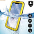 360 Heavy Duty Metal Armor Protection Case for iPhone  Waterproof Shockproof Cover - Minihomy